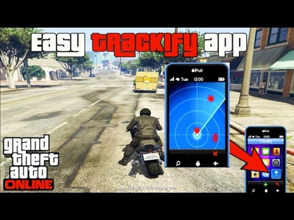 GTA 5 Online HOW TO USE TRACKIFY APP (Easy Guide) video Dailymotion