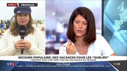 En direct sur LCI, Valérie Trierweiler refuse de parler de François Hollande