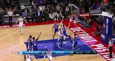 Aron Baynes full highlights 12 pts | Sixers v Pistons 6 Feb 2017