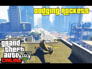 BOUNTY HUNTERZ # 1 - DODGING ROCKETS!! (GTA 5 Online)