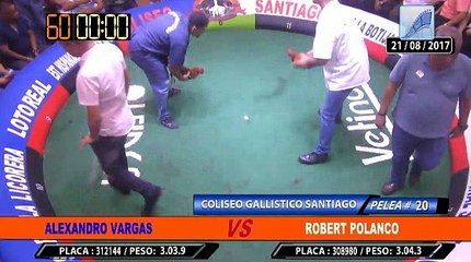 20-ALEXANDRO VARGAS VS ROBERT POLANCO SG-21-08-2017