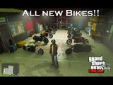 GTA 5 BIKER DLC - BUYING MOTORCYCLE CLUBHOUSE & ALL NEW BIKES!!