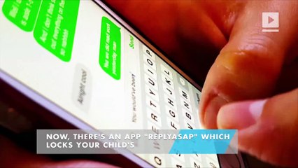 New app locks your kid's phone until they reply to texts