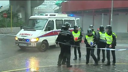 Le typhon Hato déferle sur Hong Kong et Macao