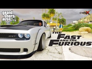 ► GTA 5 REDUX - Dodge Challenger Hellcat Showcase (Fast & Furious 8 Car)