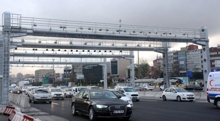 Çamlıca Gişelerinde Serbest Geçiş Başladı