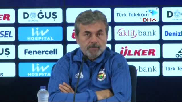 Fenerbahçe Teknik Direktörü Kocaman Basın Toplantısında Konuştu - 3