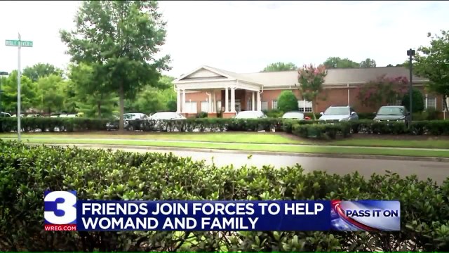 Friends Help Woman Struggling After Husband's Cancer Diagnosis