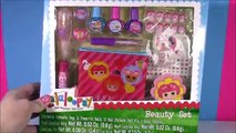 Lalaloopsy Beauty Set! Nail Polish Tons of Lip Gloss Lip Balm! SHOPKINS FUN