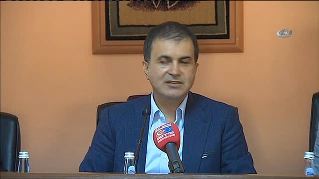 Avrupa Birliği Bakanı ve Baş Müzakereci Ömer Çelik: "Almanya Dışişleri Bakanı'nın Çıkıp Da, Türk...