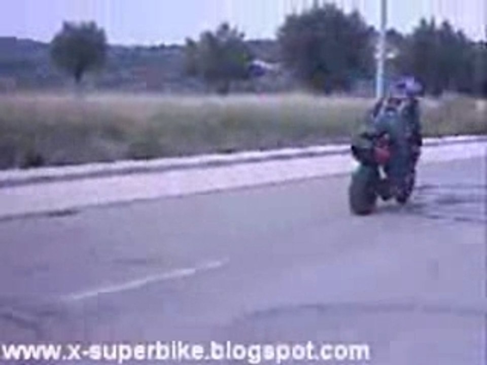 Honda CBR 600 Stunt Show