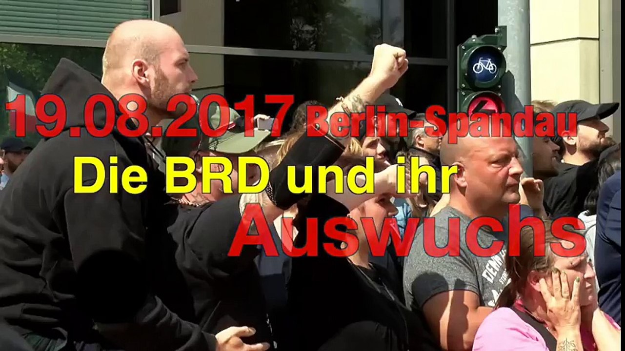 Krankes aus der BRD - 19.08.2017 Berlin-Spandau
