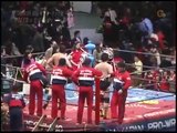 AJPW All Japan Pro Wrestling Animal Warrior & Hawk Warrior vs Genichiro Tenryu & Jumbo Tsu