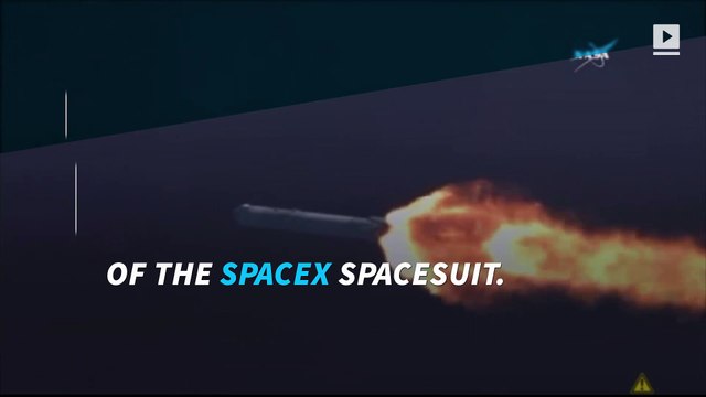 Elon Musk reveals first official photo of SpaceX spacesuit