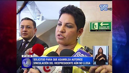 Asamblea espera pedido de vincular a Glas en caso Odebrecht