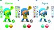 Baby Learn Colors with My Talking Pocoyo Colours for Kids Animation Education Cartoon Comp