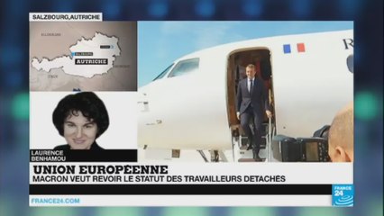 Travailleurs détachés : "Emmanuel Macron a rencontré un plein soutien autrichien"