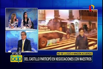 Jorge del Castillo: “El fujimorismo saboteó diálogo entre maestros y Minedu”