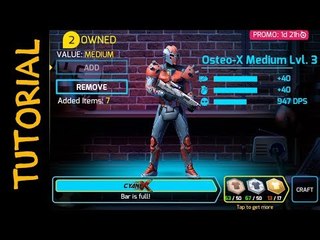 HOW TO CRAFT OSTEO-X MEDIUM LEVEL 3?  | Gangstar Vegas