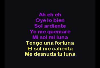 Mi Sol, Mi Luna - Elvis Crespo (Karaoke)