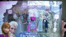 Disney Frozen Mini Dolls Queen Elsa, Princess Anna, Kristoff, Prince Hans Playset Cookiesw