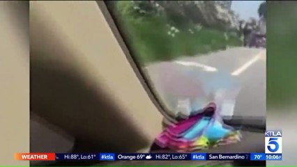 Video Shows Man Hanging Onto Back of Tow Truck as His Car is Repossessed