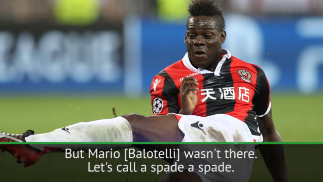 I should've substituted Balotelli earlier - Favre