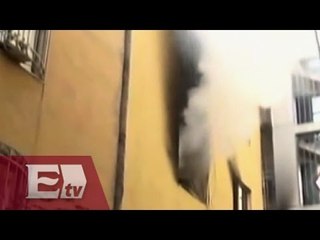 Incendio en departamento de la colonia Moctezuma, Venustiano Carranza/ Hiram Hurtado