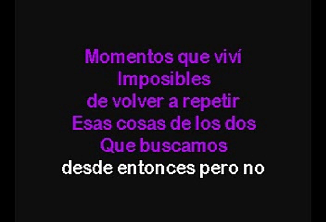 Lo Que Yo Tuve Contigo -  Jose Feliciano (Karaoke)