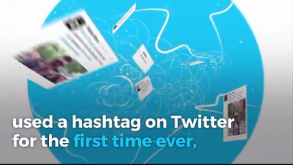 Twitter #hashtags turn 10 years old!