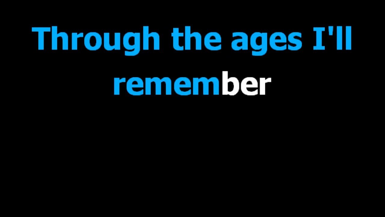 Blue eyes crying in the rain  - Elvis Presley  - Karaoke  - Lyrics