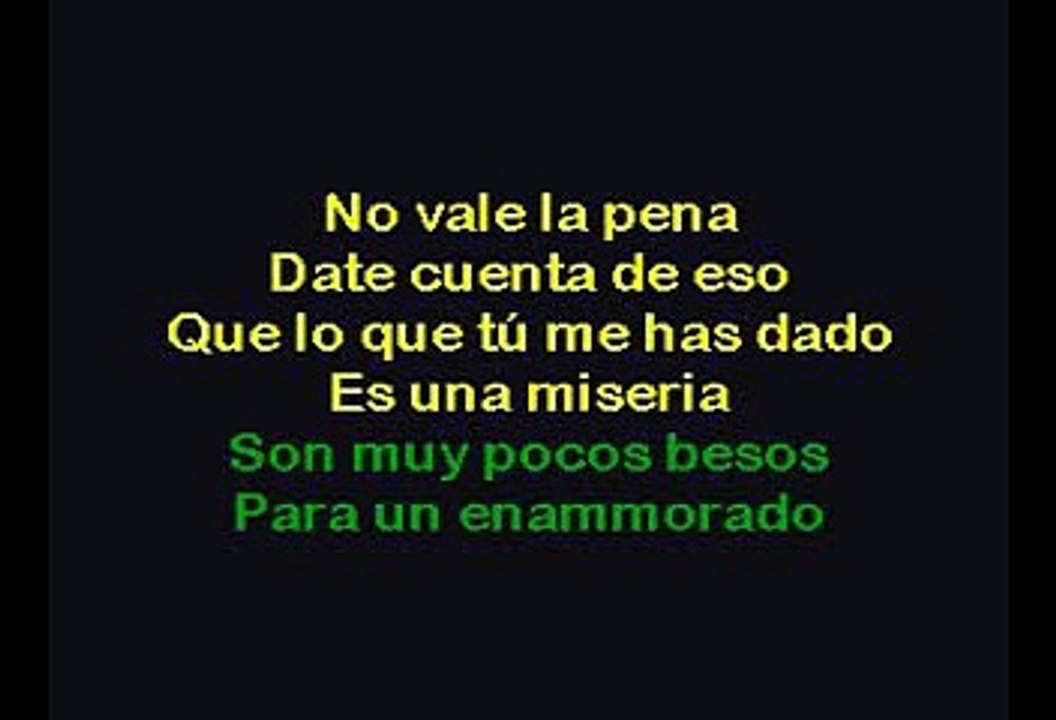No Vale La Pena - Nydia & Juan Gabriel (Karaoke con voz guía)