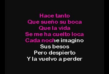 Sueno Su Boca - Mojado (Karaoke)