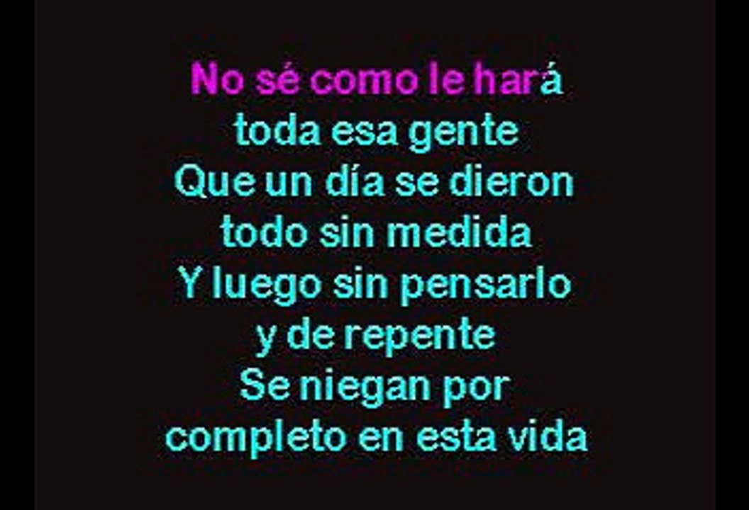 Tu Amor O Tu Desprecio - Marco Antonio Solis (Karaoke)