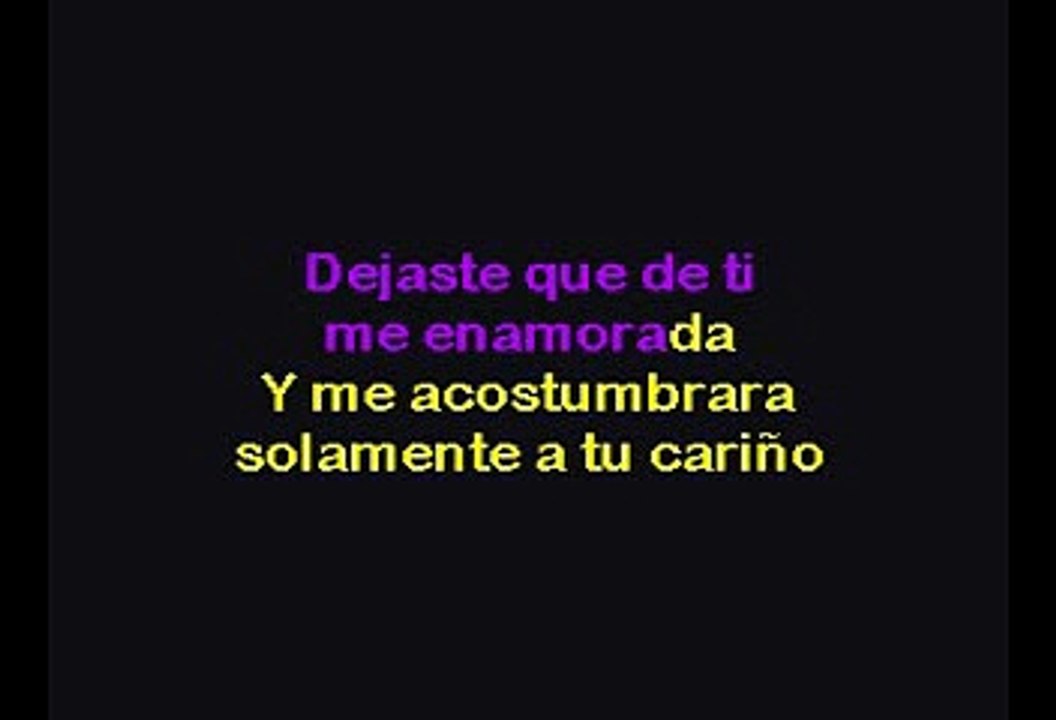 Tu Eres Ajena - Eddie Herrera (Karaoke)