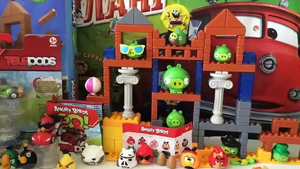 ANGRY BIRDS GO Telepods Pig Rock Raceway,Энгри Бёрдс Гоу,Kinder Surprise Eggs Rustama