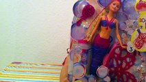 Una y una en un tiene una un en y muñeca hacer Sirena barbie burbuja-tastic sirena Barbie con burbujas mágicas splas