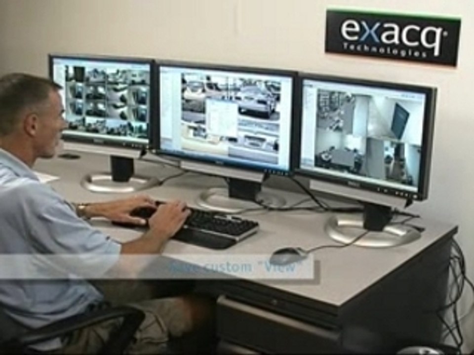 exacqVision IP Video Surveillance System - Digital PTZ