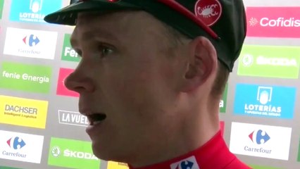 La Vuelta 2017 - Chris Froome : "Ce sera différent en haute montagne"