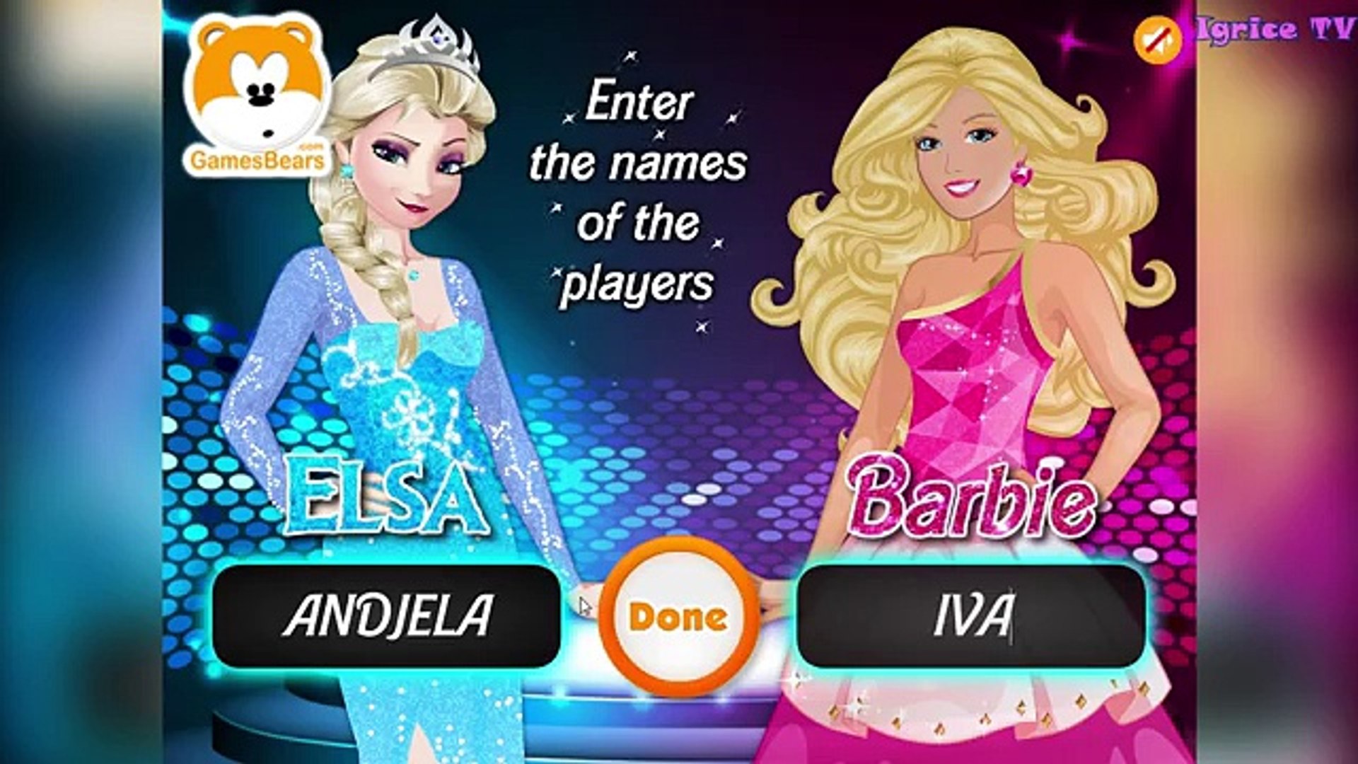 ⁣BARBI OBLAČENJE IGRA - Najlepše Barbi Igrice #2 - Elsa vs Barbie Fashion Contest