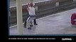 Un homme tente de pousser un contrôleur sur les rails d'un train (vidéo)
