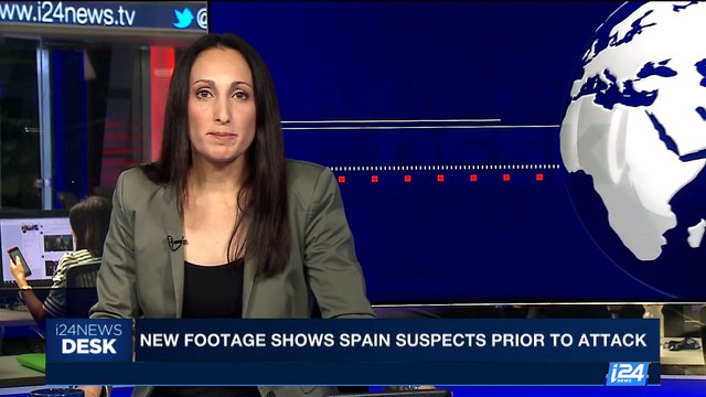i24NEWS DESK | New footage shows Spain suspects prior to attack | Thursday, August 24th 2017