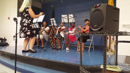 School band recital 2014.. on my flute!!