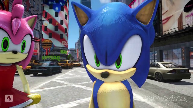 SONIC THE HEDGEHOG AND AMY ROSE VS TALKING TOM AND TALKING ANGELA EPIC BATTLE SONIC THE HE