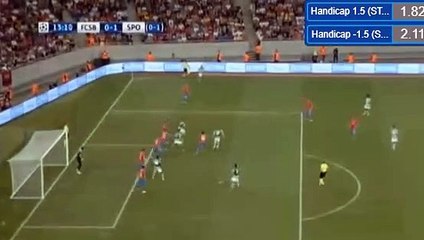 Seydou Doumbia Goal HD - FCSB (Rou) 0-1 Sporting (Por) 23.08.2017