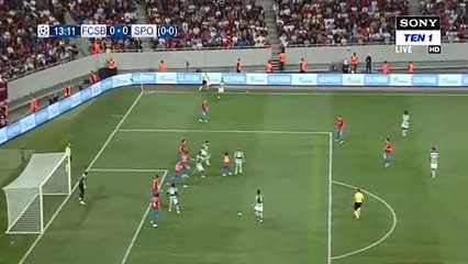 Seydou Doumbia GOAL HD - FCSB 0-1 Sporting CP 23.08.2017