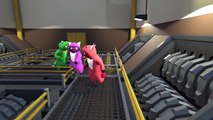 Gang Beasts! | KING OF THE RING! ( w/ H2O Delirious, Bryce, & Ohmwrecker)
