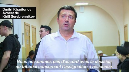 Le metteur en scène russe Serebrennikov assigné à résidence