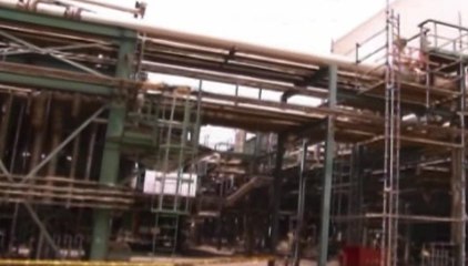 Una comitiva de asambleístas visitan refinería de Esmeraldas