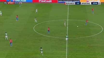 Gelson Martins Goal HD - FCSB (Rou)	1-3	Sporting (Por) 23.08.2017